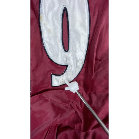 Vintage Colorado Avalanche Jacket Mens Large Red NHL Hockey Starter Sakic 19 - Picture 10 of 14